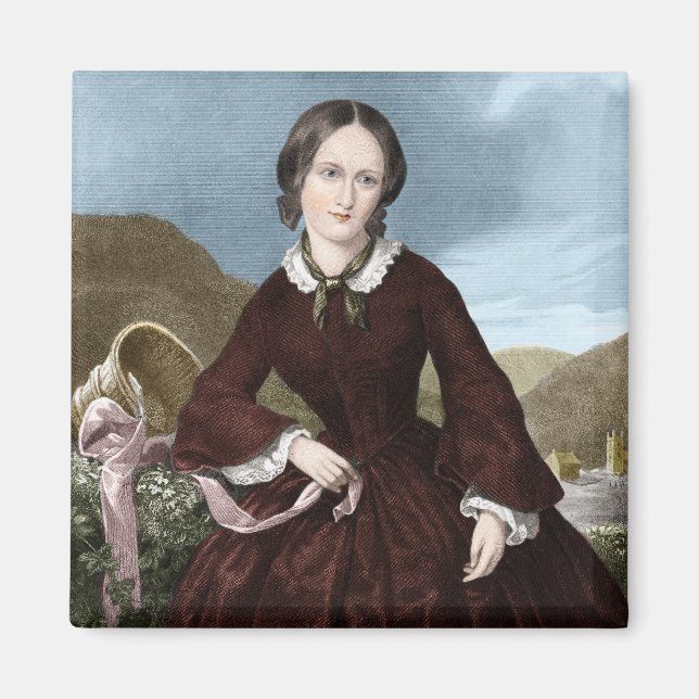 Charlotte Bronte Magnet (Vorne)
