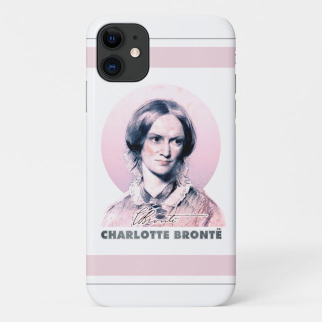 Charlotte Bronte Pink Richmond Portrait Case-Mate iPhone Hülle (Rückseite)