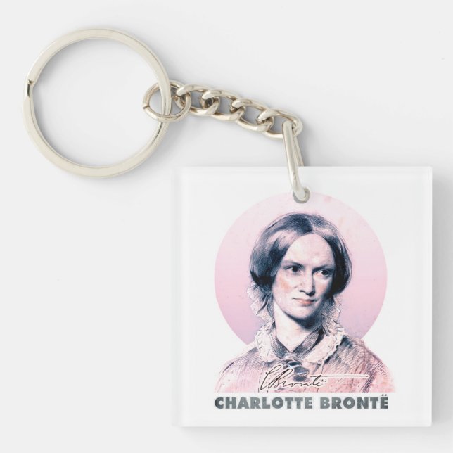 Charlotte Bronte rose Richmond Peinture Portrait (Devant)