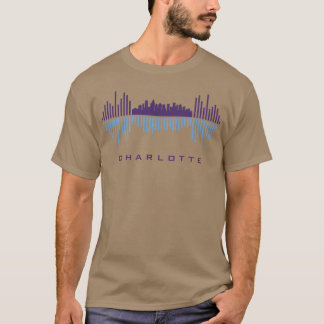 Charlotte City Sound Waves vintage T-Shirt