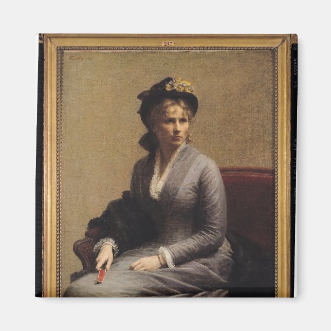 Charlotte Dubourg 1882 Magnet (Vorne)