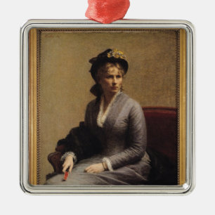 Charlotte Dubourg 1882 Silbernes Ornament