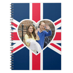 Charlotte Elizabeth Diana - Briten sind Kate Notizblock
