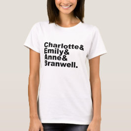 Charlotte Emily Anne Branwell| Bronte-Geschwister T-Shirt