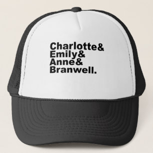 Charlotte Emily Anne Branwell   Bronte-Geschwister Truckerkappe