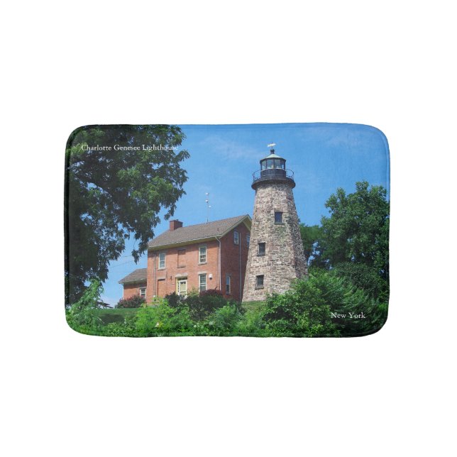 Charlotte Genesee Lighthouse bathmat Badematte (Vorderseite)