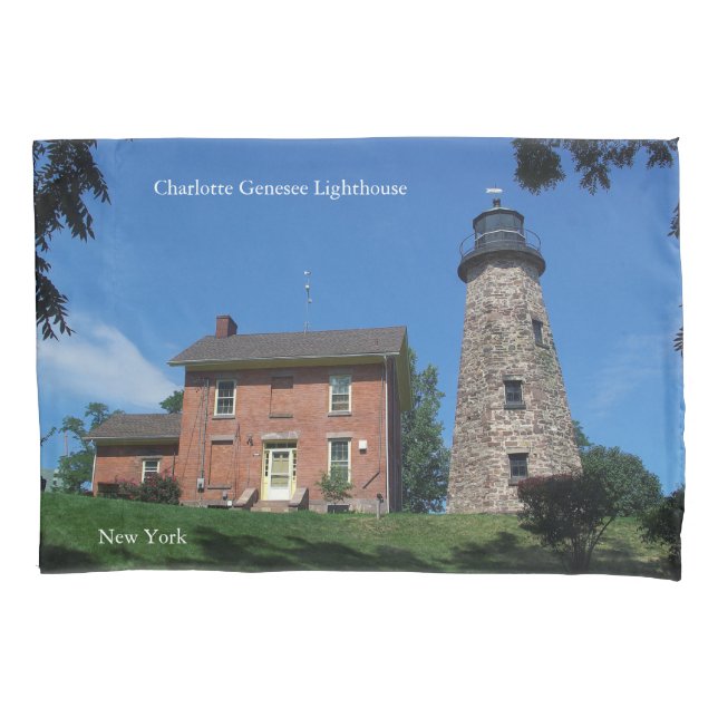 Charlotte Genesee Lighthouse Kissenkoffer Kissenbezug (Vorderseite)