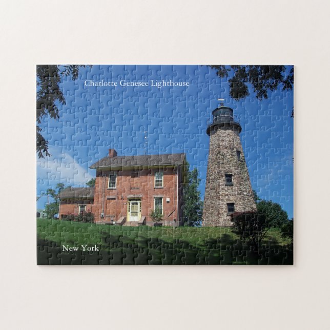 Charlotte Genesee Lighthouse Puzzle (Horizontal)