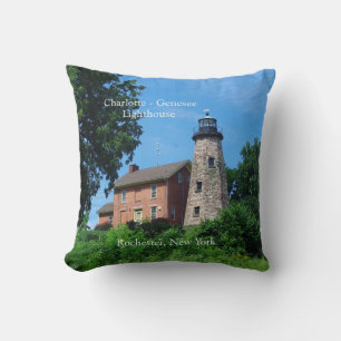 Charlotte Genesee Lighthouse Quadratkissen Kissen