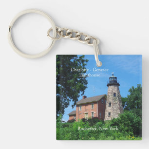Charlotte Genesee Lighthouse Schlüsselkette Schlüsselanhänger