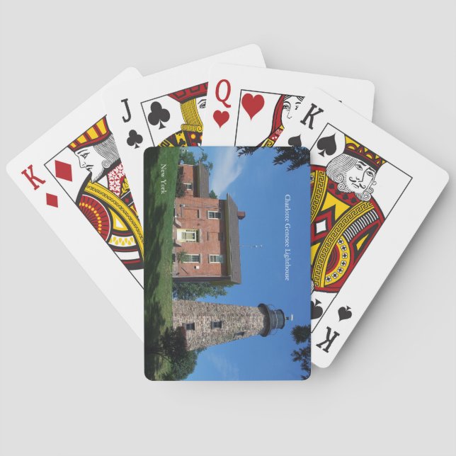 Charlotte Genesee Lighthouse Spielkarten (Rückseite)