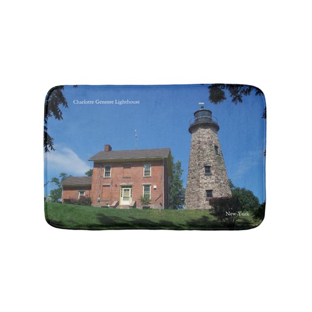 Charlotte Genesee Lighthouse Weitbathmat Badematte (Vorderseite)