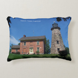 Charlotte Genesee Lighthouse zweiseitig Dekokissen