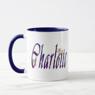 Charlotte Girls Name Logo, Tasse