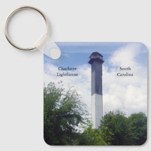 Charlotte Lighthouse Metallschlüsselkette Schlüsselanhänger