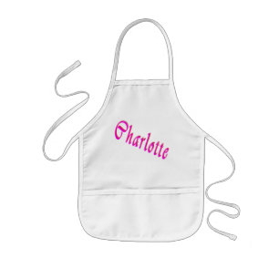 Charlotte-Logo, Kinderschürze