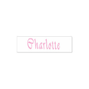 Charlotte-Logo, Permastempel
