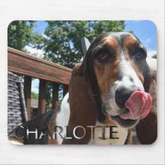 Charlotte-Mauspad (groß) Mousepad