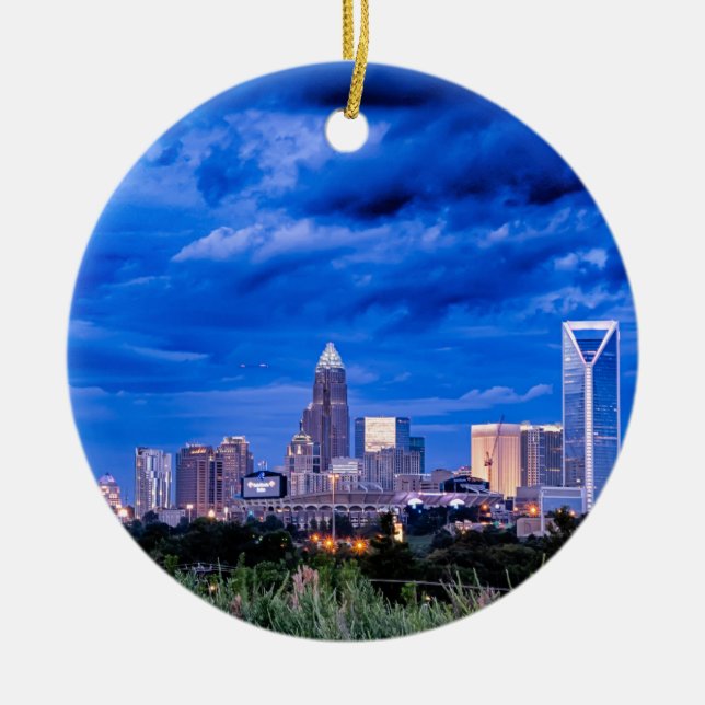 Charlotte nc keramikornament (Vorne)