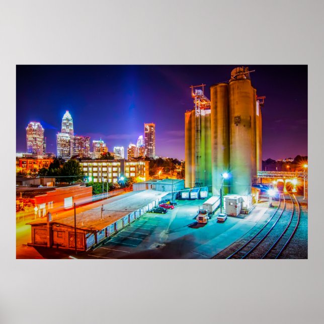 Charlotte, NC Poster (Vorne)