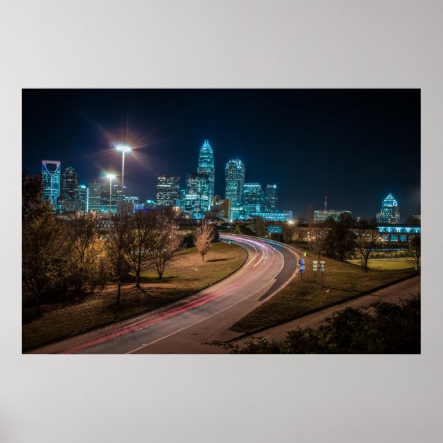 Charlotte, NC Poster (Vorne)