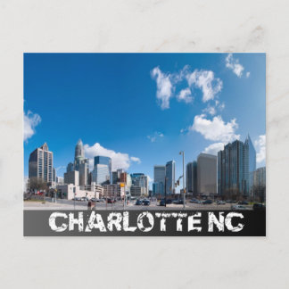 Charlotte nc postkarte