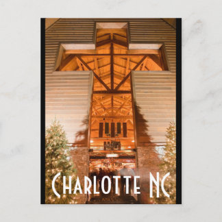 Charlotte NC Postkarte