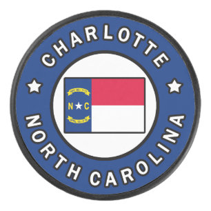 Charlotte North Carolina Eishockey Puck