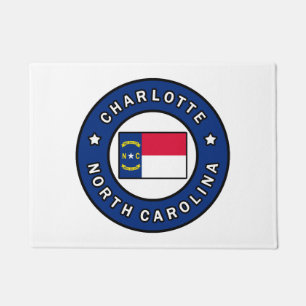 Charlotte North Carolina Fußmatte