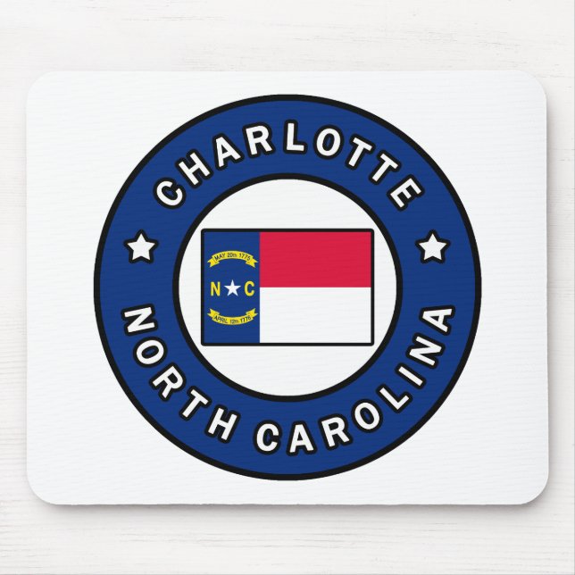Charlotte North Carolina Mousepad (Vorne)