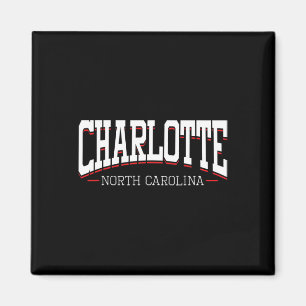 Charlotte North Carolina Urlaub im College-Stil Nc Magnet