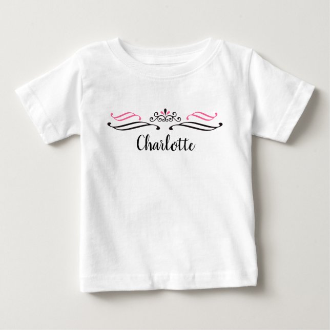 Charlotte Princess Crown T - Shirt (Vorderseite)