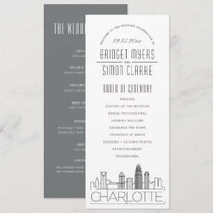 Charlotte   Programme moderne de mariage Déco