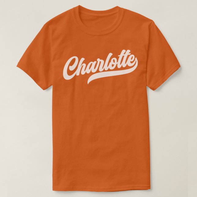 Charlotte Retro Charlotte Hornets T-Shirt (Design vorne)
