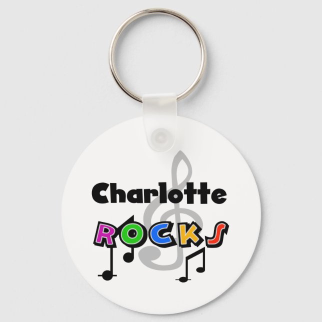 Charlotte Rocks Schlüsselanhänger (Vorderseite)