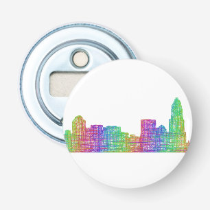 Charlotte-Skyline Flaschenöffner