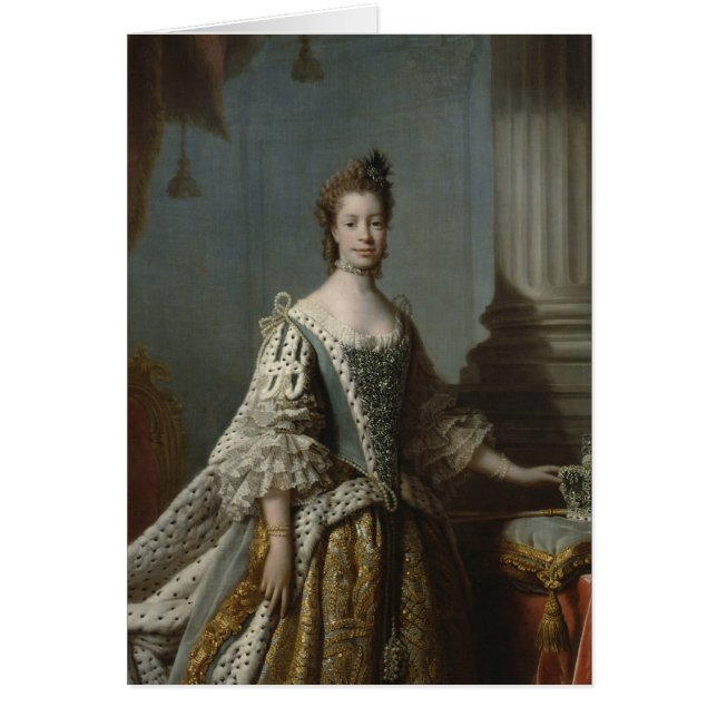 Charlotte Sophia de Mecklenburg-Strelitz, 1762 (Devant)