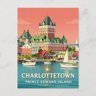 Charlottetown Prince Edward Island Maritime ⛵ Postkarte