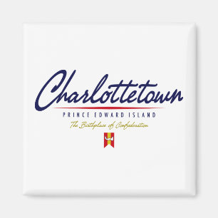 Charlottetown-Skript Magnet