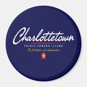 Charlottetown-Skript Magnet