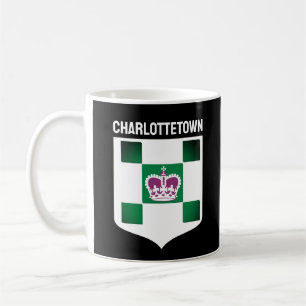 Charlottetown-Wappen - PEI Kaffeetasse