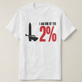 Charlton Athletic 2% rot und schwarz T-Shirt