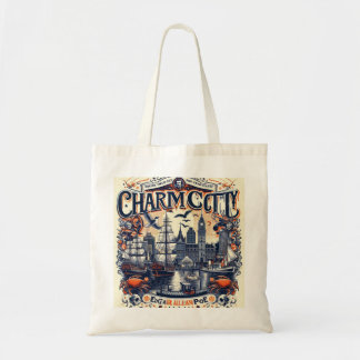 Charm City Calling: An Illustrative Tote Tragetasche