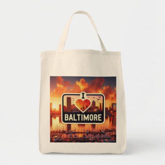 Charm City Glow-Taschentasche Tragetasche