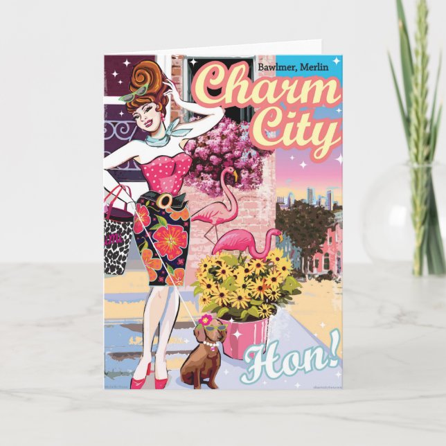 Charm City Hon Cards Karte (Vorderseite)