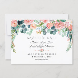 Charm Lavender Lila Blumenblüte Save the Date