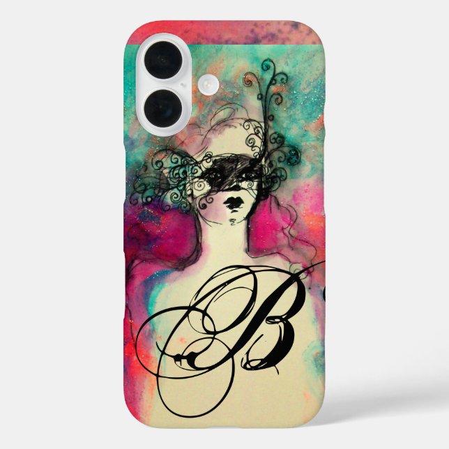 CHARM MONOGRAM iPhone 16 HÜLLE (Rückseite)