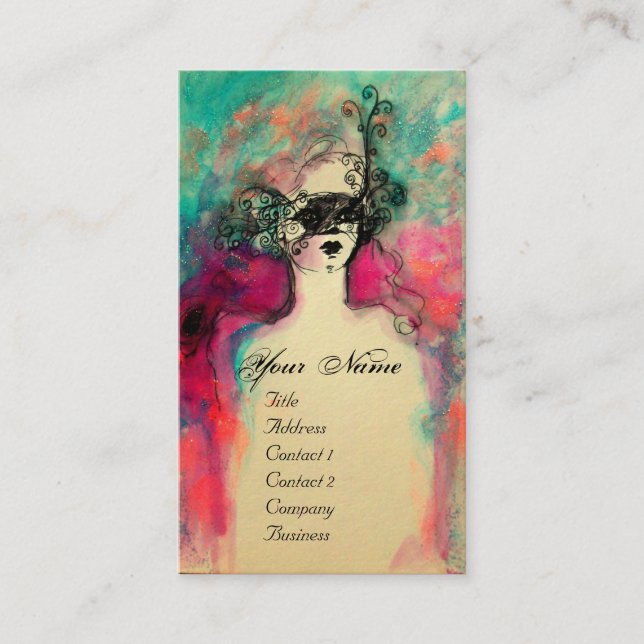 CHARM MONOGRAM VISITENKARTE (Vorderseite)