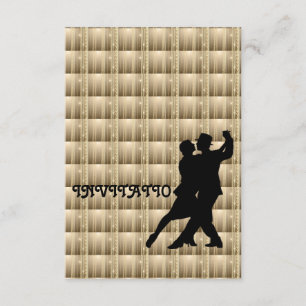 Charm Tango Latin Dance Invitation