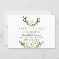 Charm White Watercolor Blume Blütenhochzeit